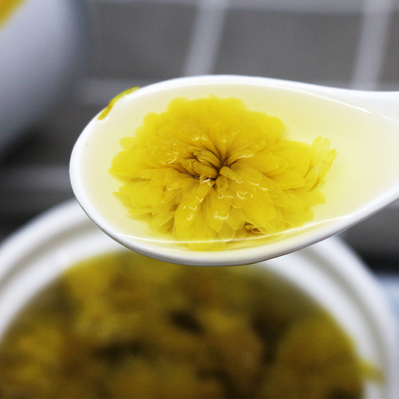 盾皇菊花酱水果茶烘培店专用大颗粒果酱罐头冲饮菊花茶酱750g