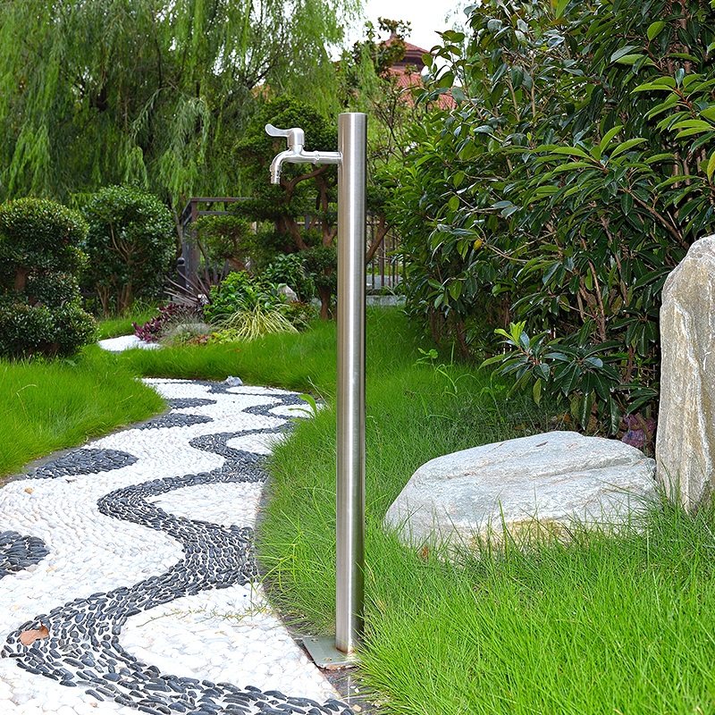 水龙头单冷不锈钢多功能户外庭院防冻立柱洗衣机一分洗衣机龙头