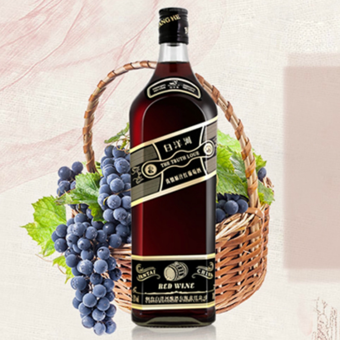 白洋河真情原汁红葡萄酒甜红酒厂家直销正品包邮整箱新品