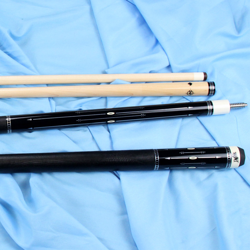 达芬尼台球杆中式黑八枫木12分体九球桌球杆黑音符df019职业球杆