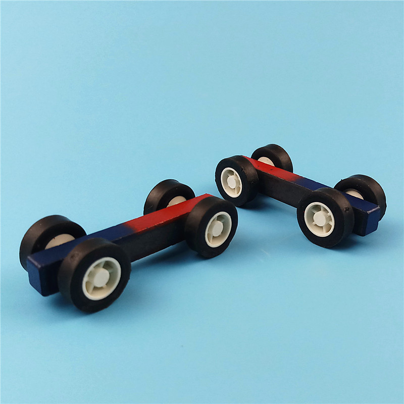 推力小车儿童科学实验磁铁磁极玩具diy科技制作科学实验