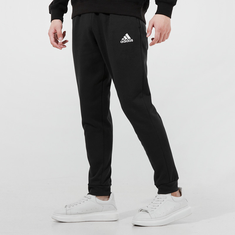 adidas阿迪达斯裤子男裤2021新款运动小脚保暖长裤运动长裤