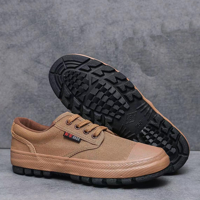 正品际军3522防滑耐磨软底登山徒步新款透气解放鞋