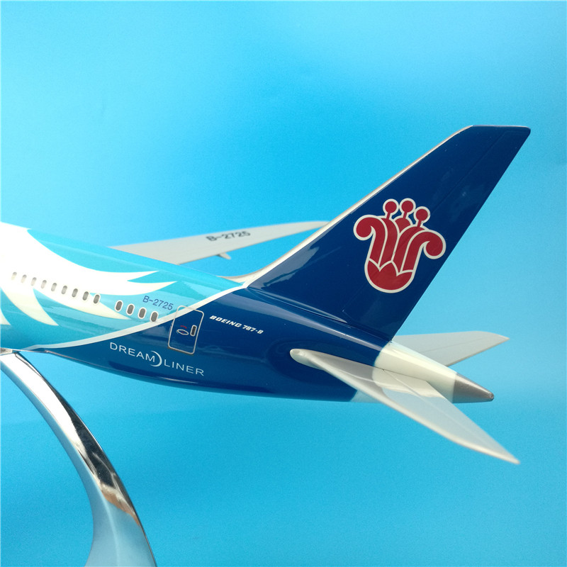 43cm南航b787梦想客机中国南方航空飞机模型礼品摆件飞机模型
