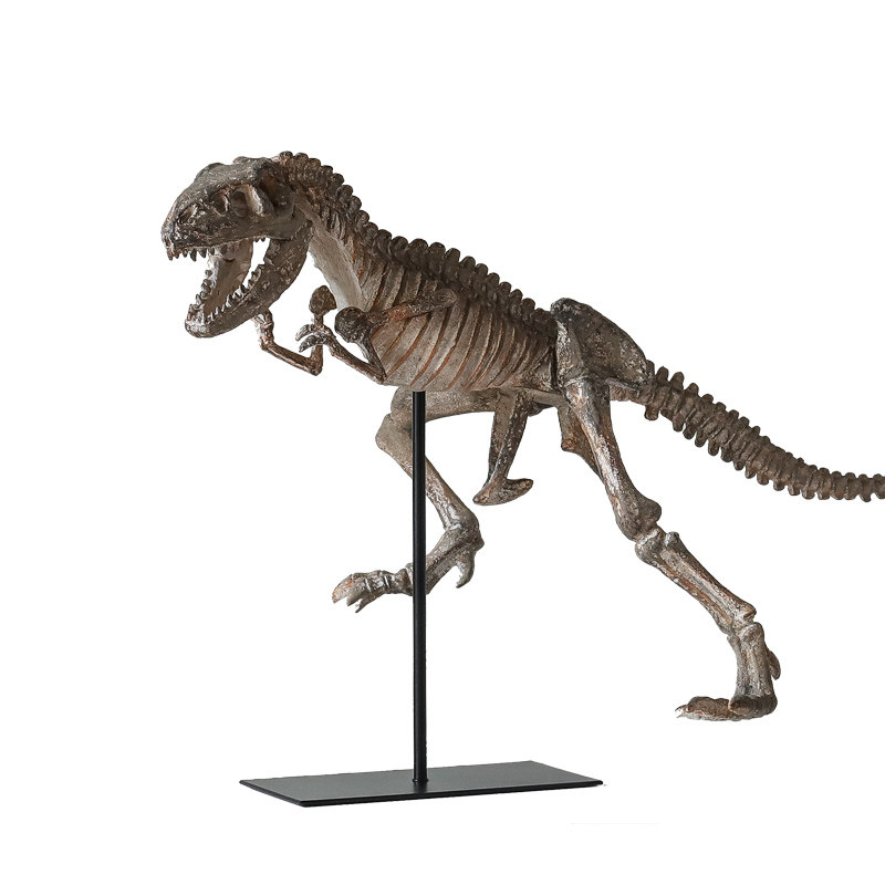 仿真恐龙化石骨架模型摆件家居样板房橱窗霸王龙摆件