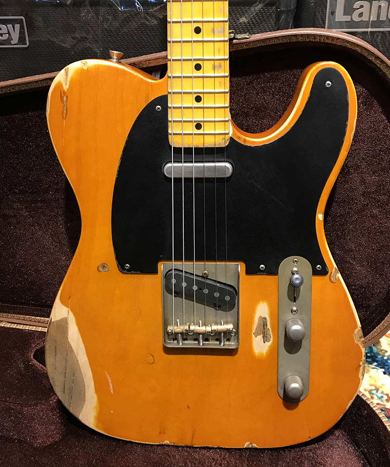 nashguitart52产电吉他telecaster1952做旧部落琴行吉他电吉他