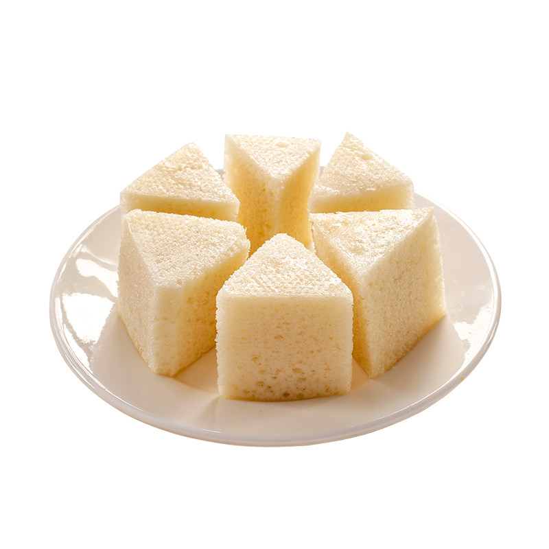 广式茶楼点心奶香糕小吃特色奶香糕点港式发糕下午茶点心营养早餐