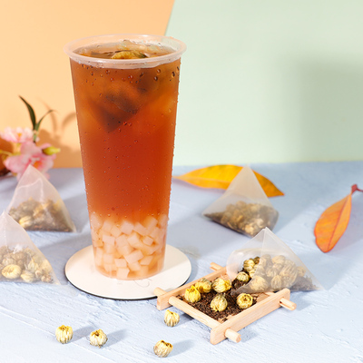 菊花普洱三角茶包冰菊普洱茶胎菊冷泡茶喜茶贡茶水果奶盖茶袋泡茶