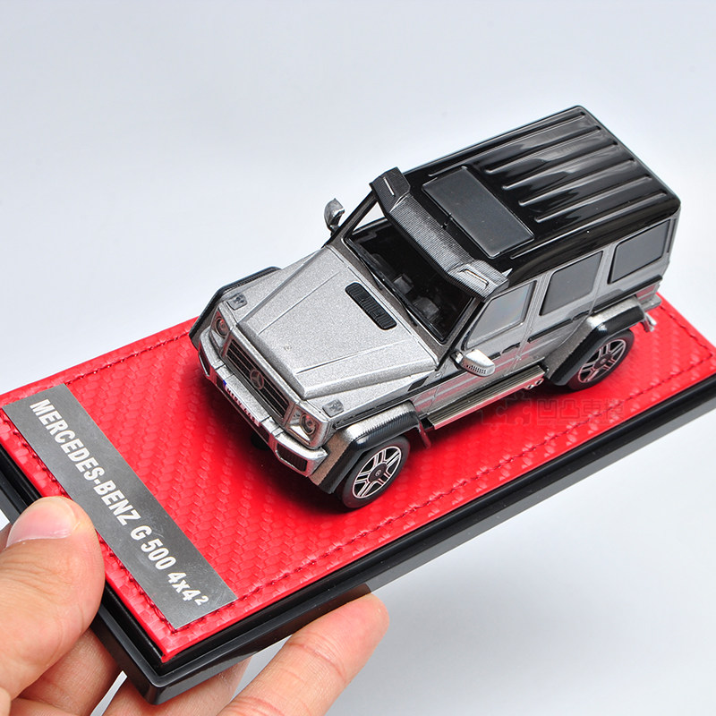 合金展示汽车模型仿真摆件金属车模原厂g500奔驰车模