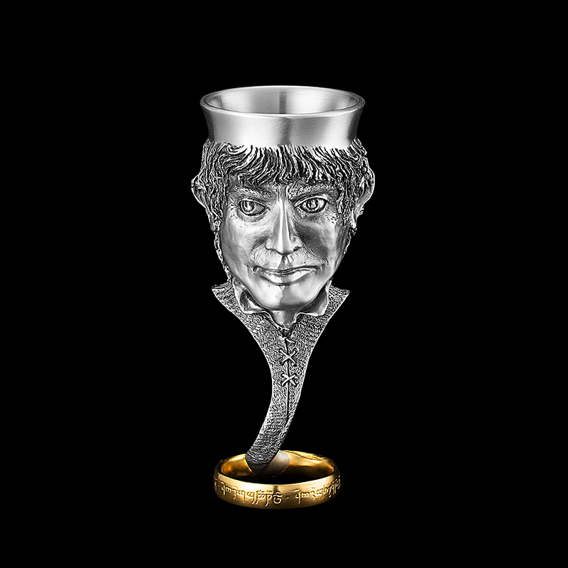 皇家雪兰莪royalselangor马来西亚手工收藏锡器高脚酒杯精美异形