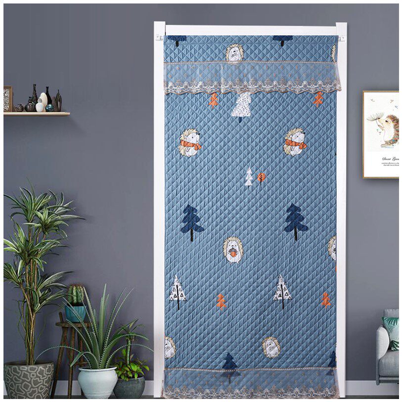 门帘挡风自粘防风室内冬天保温挂帘家用农村门帘