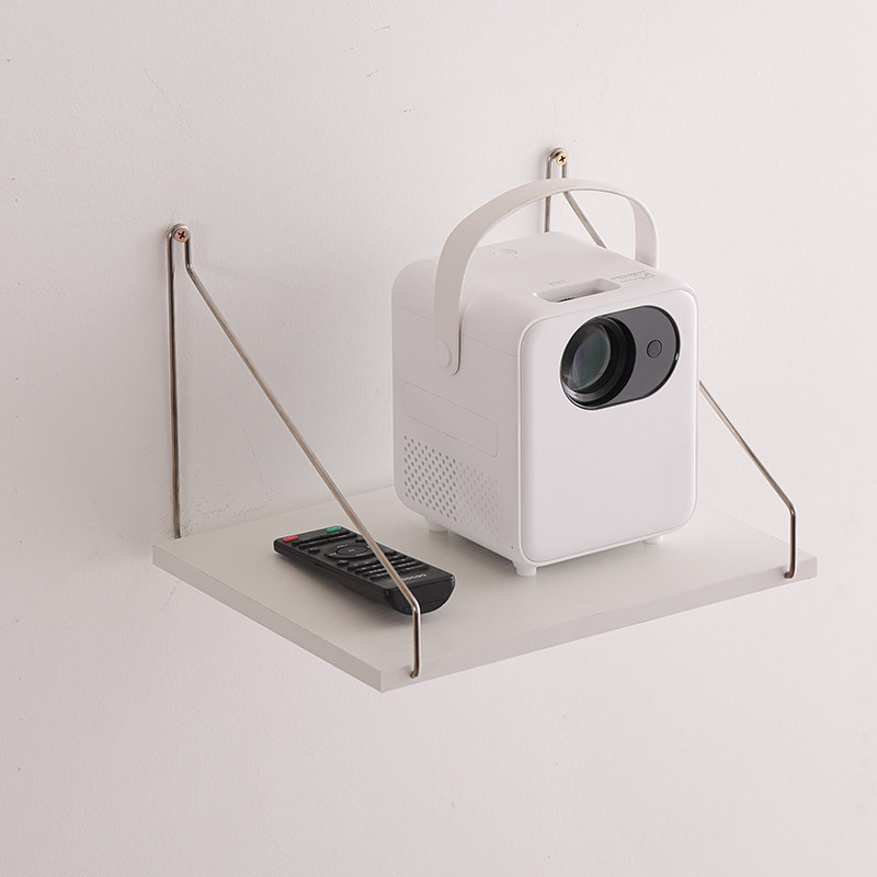 投影机支架投影仪放置收纳小米固定挂壁墙架架子投影机支架三角架