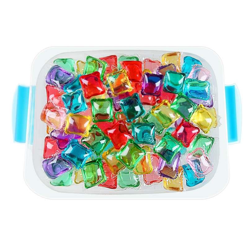 洗衣漫花凝珠浓缩香水型留香实惠家庭去污祛渍机洗衣凝珠