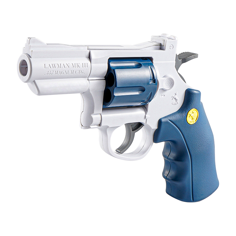 左轮软弹手抢玩具枪小月亮童年仿真训练用枪儿童软蛋男孩10岁以上