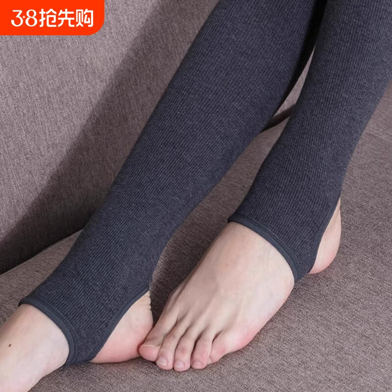 踩脚裤春秋必备 加绒打底裤显瘦又舒适