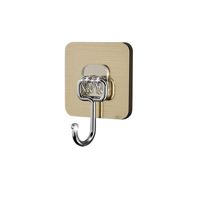 挂钩免打孔强力胶粘钩挂墙壁承重墙透明无痕粘钩宿舍墙面粘贴钩子_爱