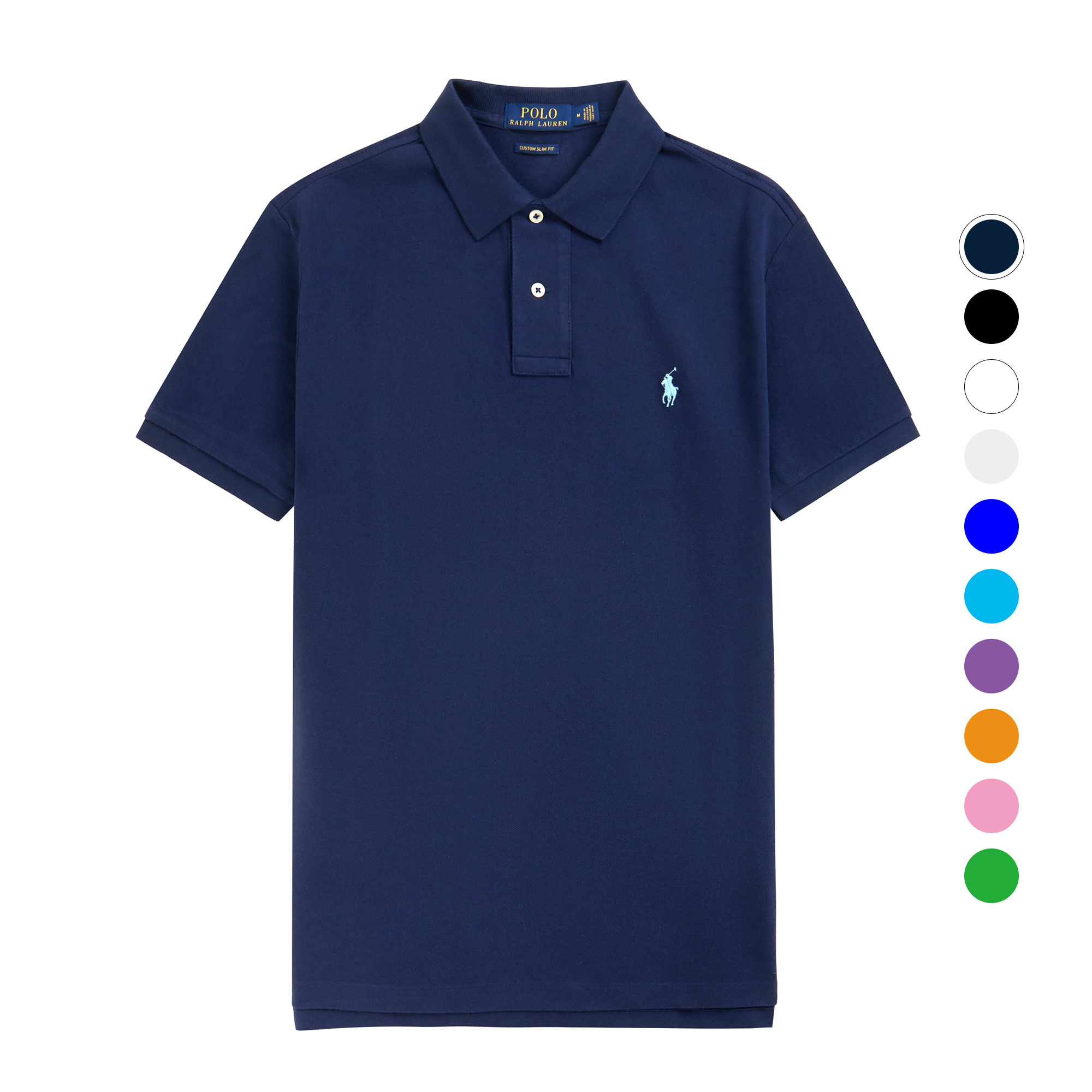 美国正品拉夫劳伦RALPH LAUREN男夏小马标短袖polo衫纯棉翻领T恤