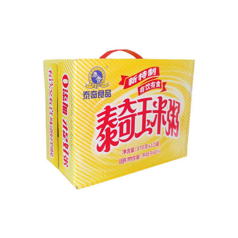 泰奇玉米八宝粥370g包邮12罐礼盒装早餐宵夜送礼好广东整箱促销
