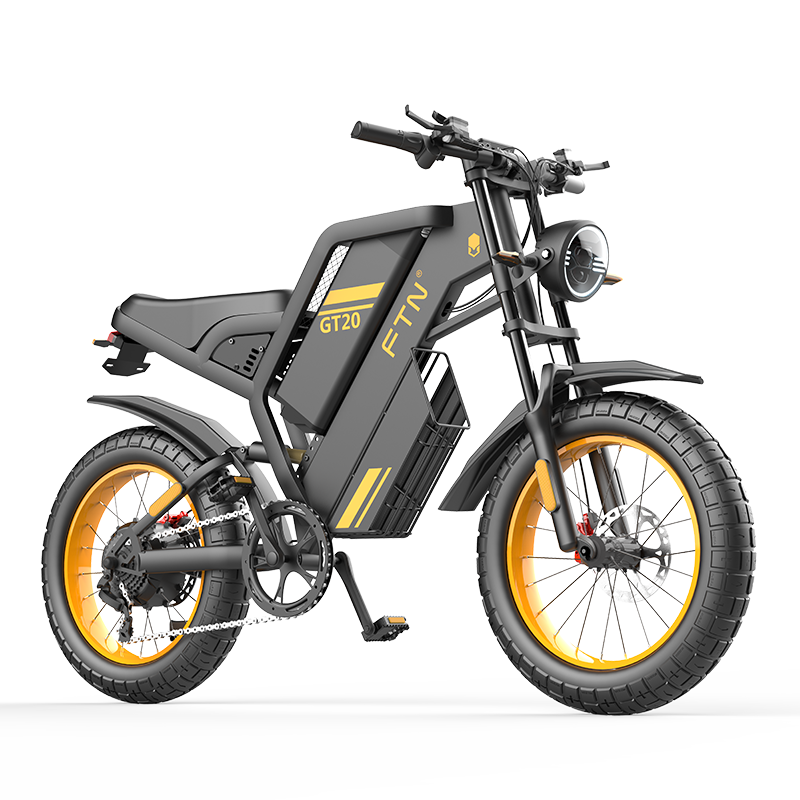 ftn摩托车越野山地助力变速七级新款轮胎20寸电动自行车
