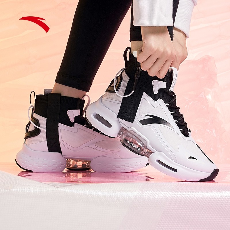 安踏官网旗舰休闲女鞋2020春季新款潮流舒适学生跑鞋休闲鞋运动鞋