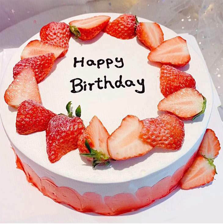 草莓生日蛋糕济南青岛淄博威海烟台潍坊济宁泰安新鲜生日蛋糕