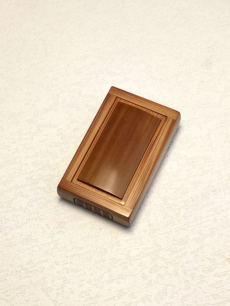 张圣林百年年老煤竹掌中宝黄蛉盒蛉虫盒鸣虫盒大黄爬虫爬虫