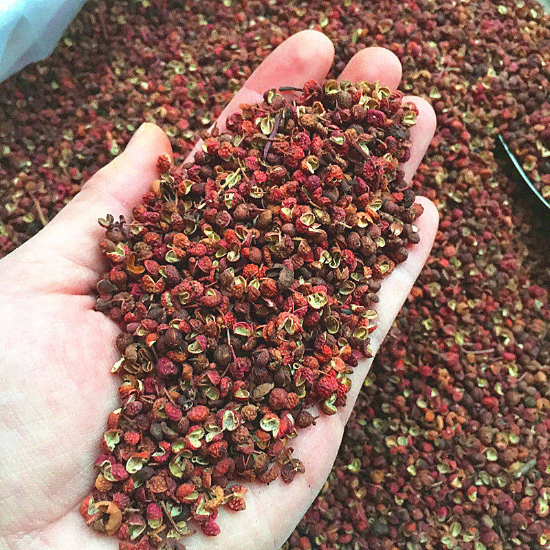 红花椒四川500g红花椒特麻椒青花椒粒大料香料花椒面一斤装