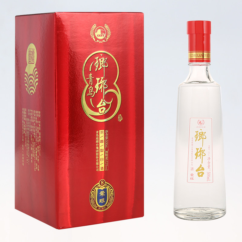 原厂生产 琅琊台白酒52度荣旺浓香型高度白酒粮食酒500ml*6整箱