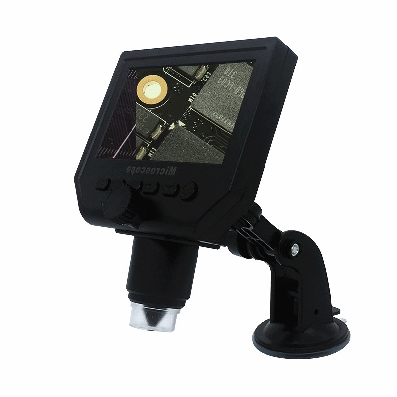 600倍带屏高清工业数码电子显微镜放大镜电路板维修检测数码显微镜