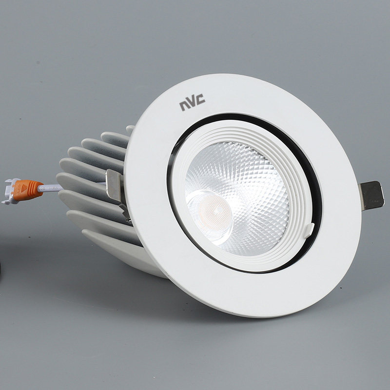 雷士象鼻led射灯防眩店铺商用cob牛眼服装店射灯