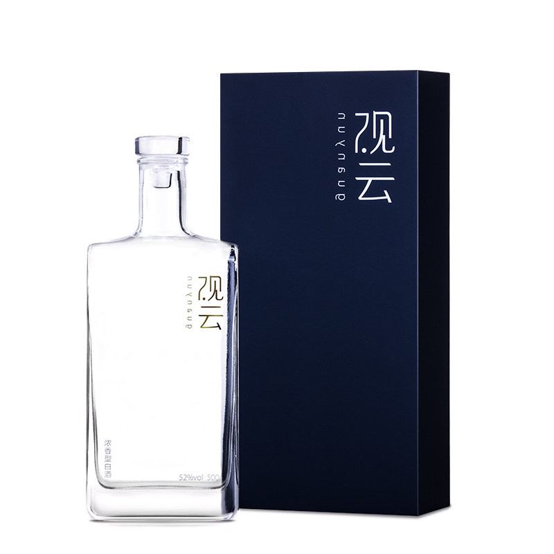观云纯粮酿造52度浓香型礼盒装