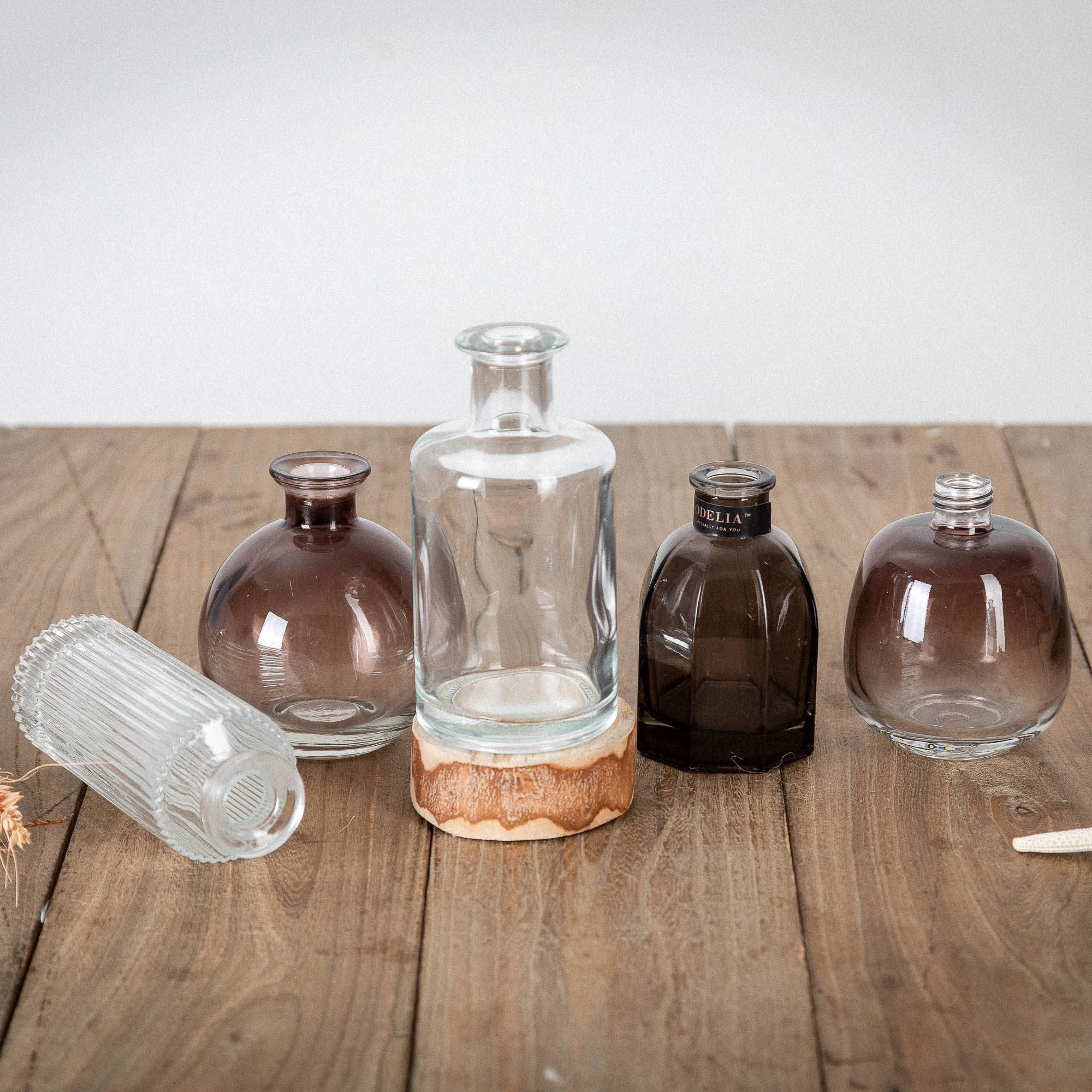 无火香薰玻璃瓶室内装饰百搭桌面拍摄道具现代简约客厅花瓶