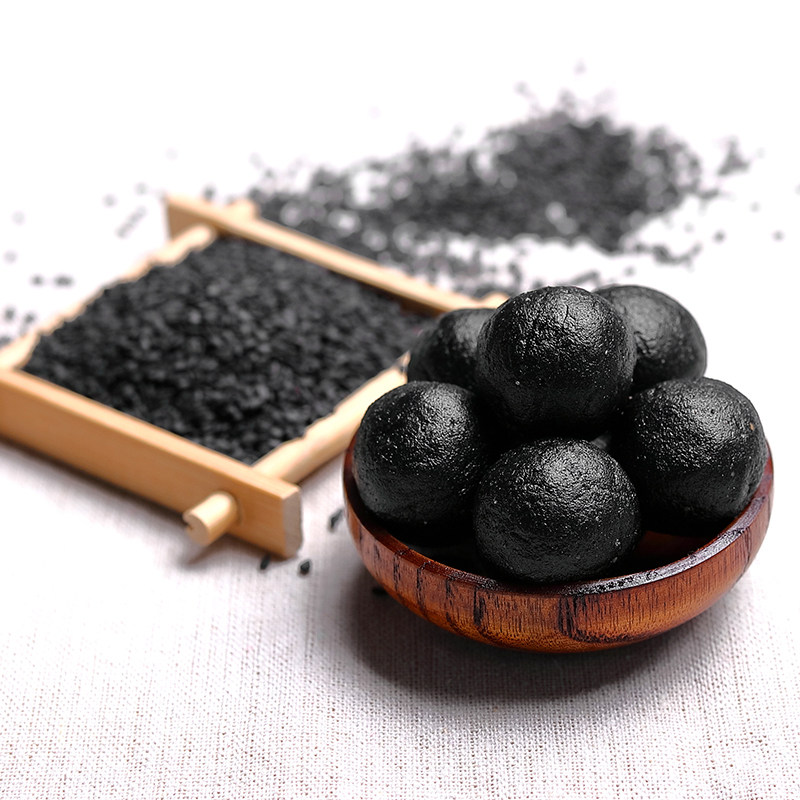 唯新黑芝麻丸100g匠心九制机械搓丸芝麻丸男女辟谷丸子芝麻球正品