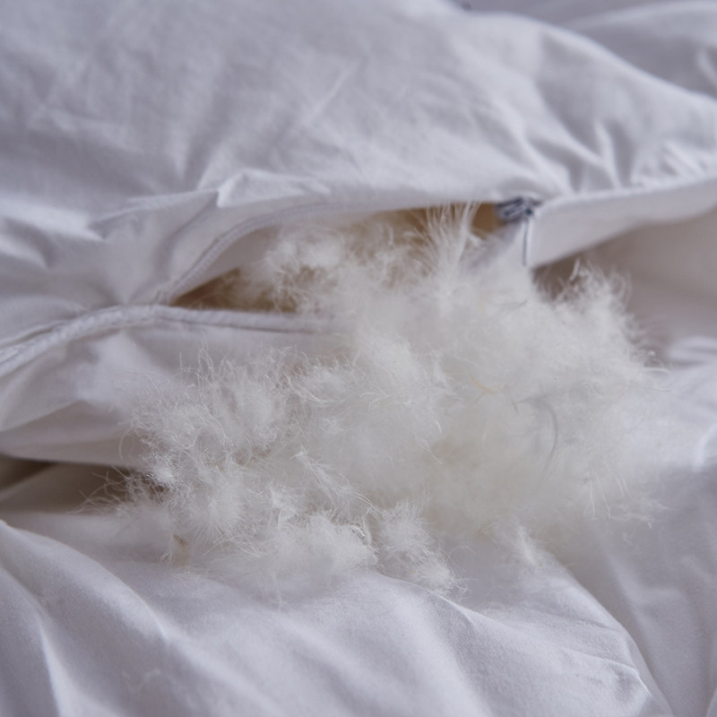 全棉布扭花羽绒被绒冬被鸭绒被