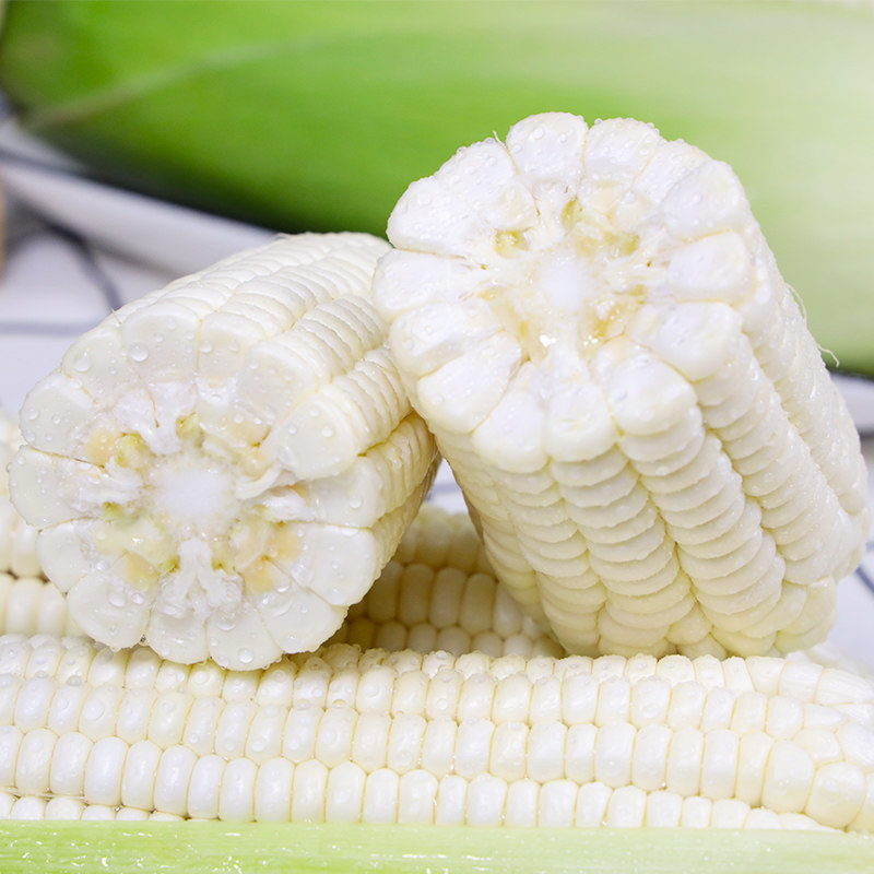 云南白糯玉米新鲜现摘嫩黏玉米棒子粒9斤食花糯甜水果蔬菜整箱10
