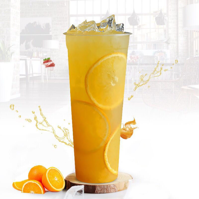 原浆大拇指臻典鲜橙果肉饮料浓浆柳橙橙汁奶茶纯果蔬汁