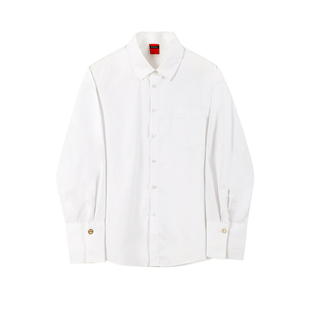 Mrcyc men's autumn solid color shirt new long-sleeved trend casual shirt Korean handsome loose jacket Mrcyc men's autumn solid color shirt new long-sleeved trend casual shirt Korean handsome loose jacket