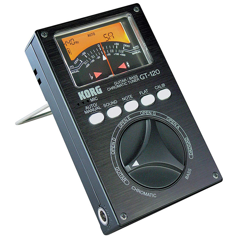科音korg gt120 ot120 吉他贝司小提琴黑管电子管弦乐调音器校音