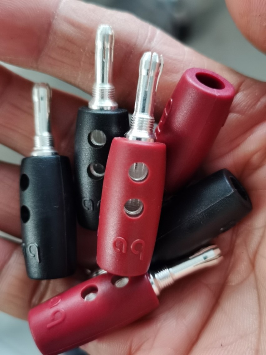 香蕉头aq香蕉头音箱线插头