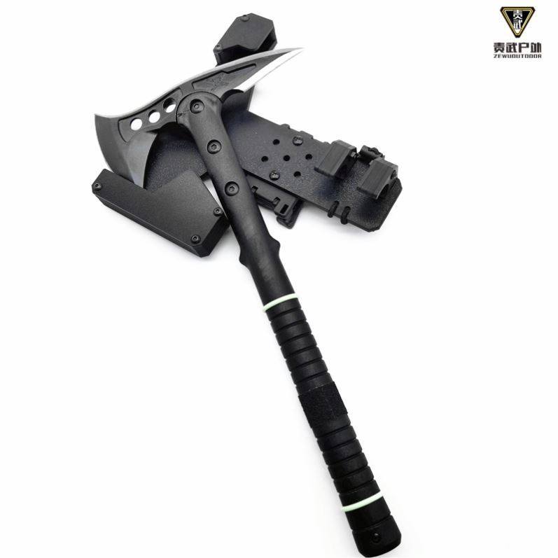 专用开山工具轴承消防用头剁骨露营野外生存劈柴工兵斧