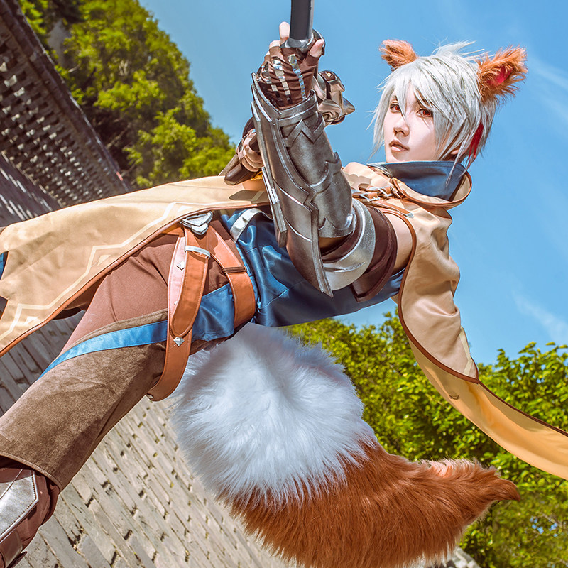 现货包邮面包家王者荣耀cosplay百里守约游戏coscosplay男装