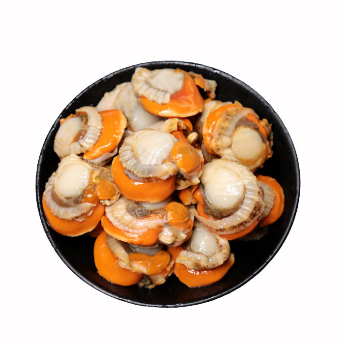 贝肉扇贝原汁无碱发大号鸳鸯冷冻鲜活海鲜贝类扇贝