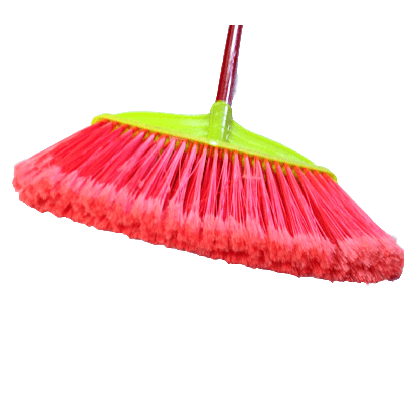加厚加大塑料硬毛水泥地扫把工厂物业小区专用硬毛扫把水扫把