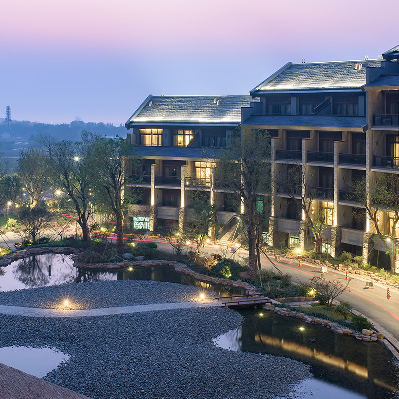 景区旗舰店在售的商品【嬉游推荐】无锡拈花湾波罗蜜多酒店1晚 禅食含