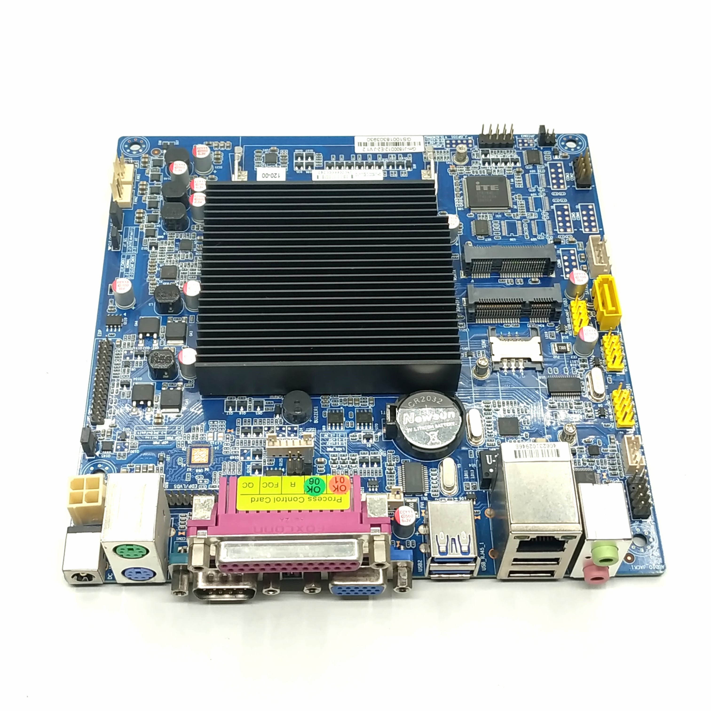 餐饮饭店收银机工控机j1800支持dep屏点单机收款机主板