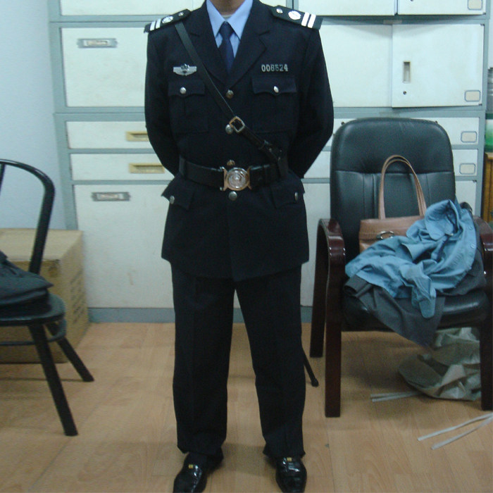 春秋冬季保安服春秋装夹克春秋常服执勤服套装酒店物业安保工作服