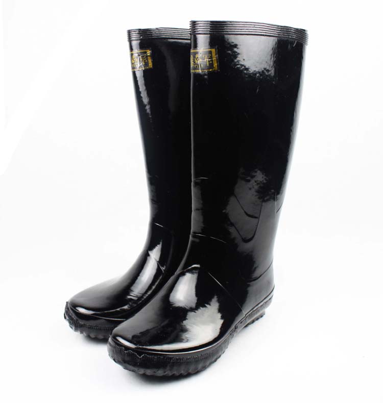 雨鞋雄军3539高筒雨靴橡胶防水套鞋抗洪救灾抢险雨鞋