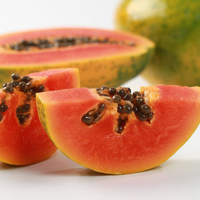 雷州红心木瓜papaya新鲜热带水果当季牛奶冰糖7.9元一只包邮特价