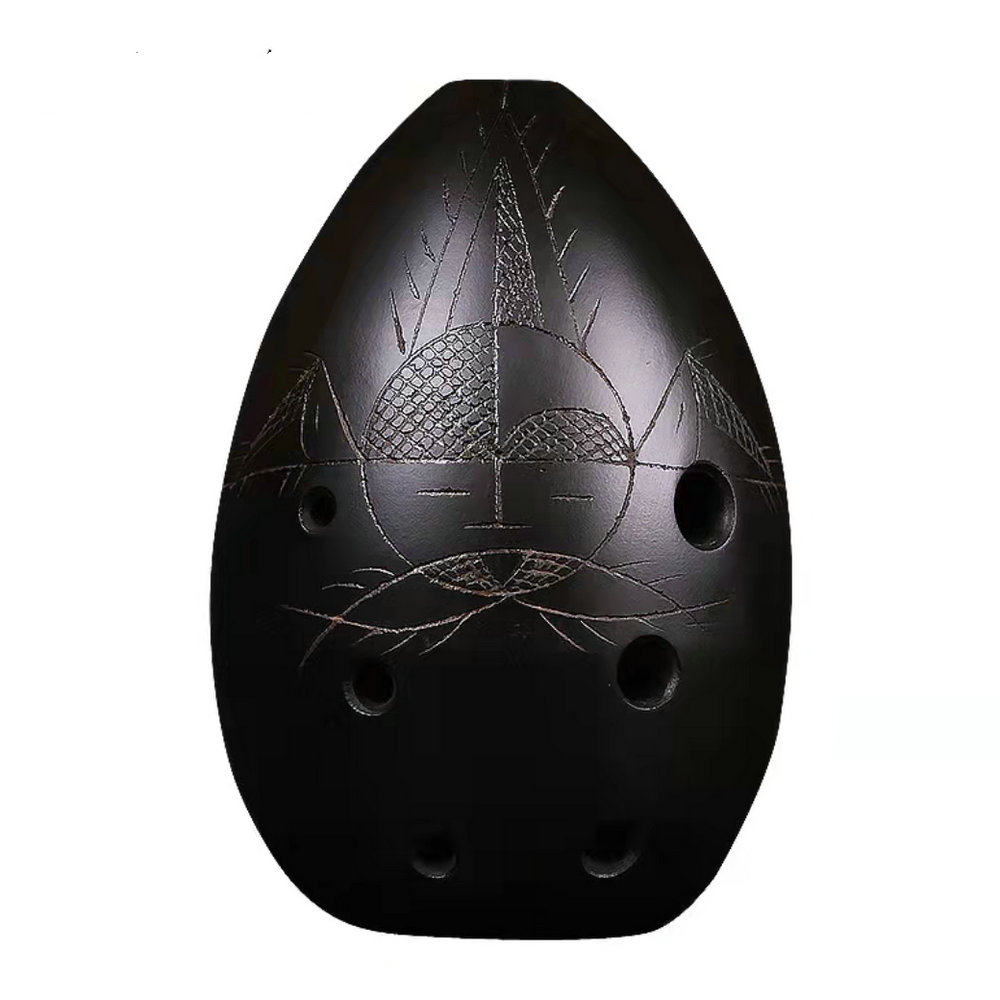 乐器太乐熏烧入门吹奏梨形初学者八孔孔埙taile8埙