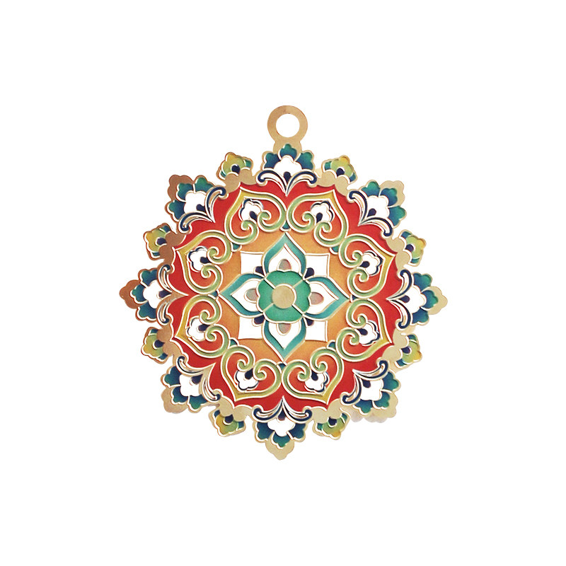 礼物敦煌研究院宝相花金属书签博物馆文创礼品生日文化创意文具